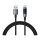 Kabel USAMS Kabel 66W 6A Fast Charging USB-C do USB-A 1,2m stalowy